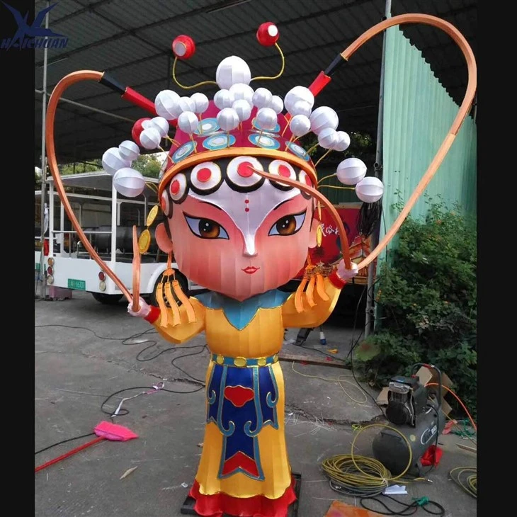 Peking Opera Characters Lanterns